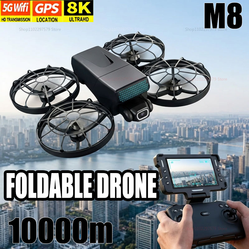 Drone Kit Professional - New Drones M8 GPS 8K Professional