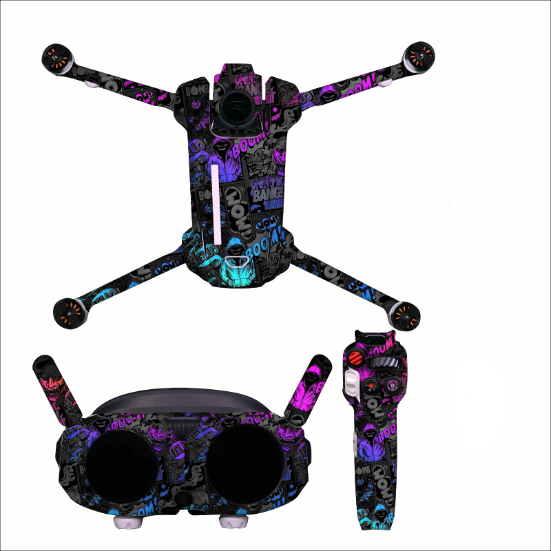 Decorative Sticker Kit for Ant - Drone Kit Waterproof ulasan dan harga