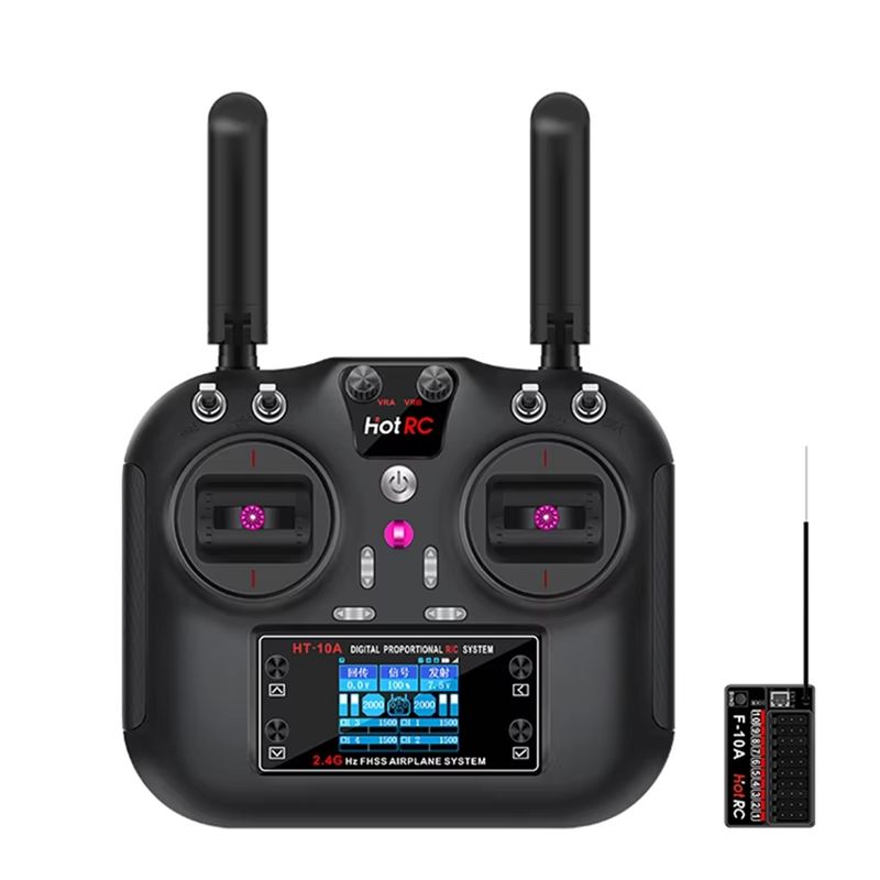 HOTRC HT-10A 2.4Ghz 10CH Remot - Drone Kit Beginner ulasan dan harga