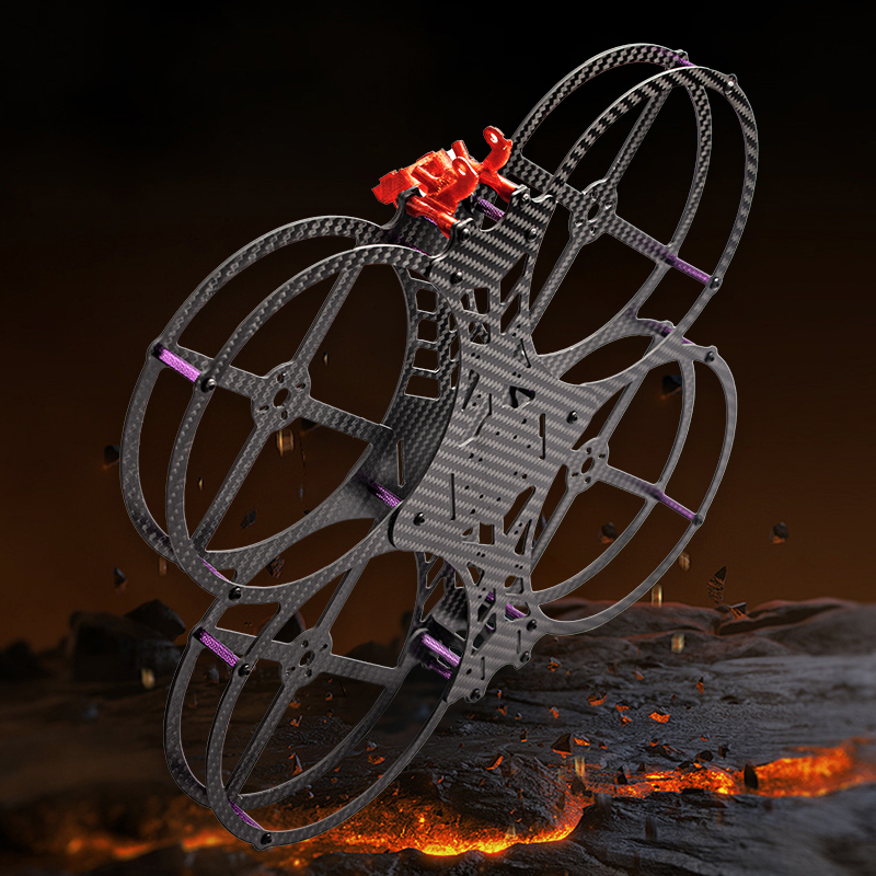 Flyroun 5 Inch Carbon Fiber FP - Drone Kit Octocopter ulasan dan harga