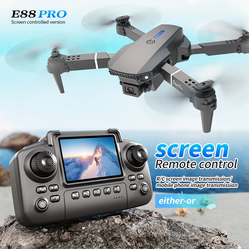 Professional E88 PRO Drone wit - Drone Kit Professional ulasan dan harga