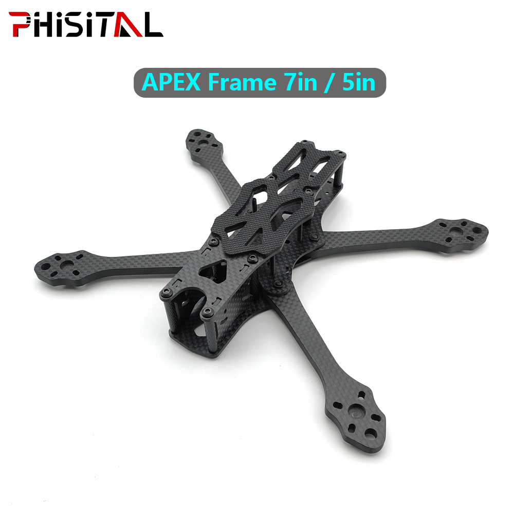 APEX frame 7 inch/6inch/5inche - Drone Kit Racing ulasan dan harga