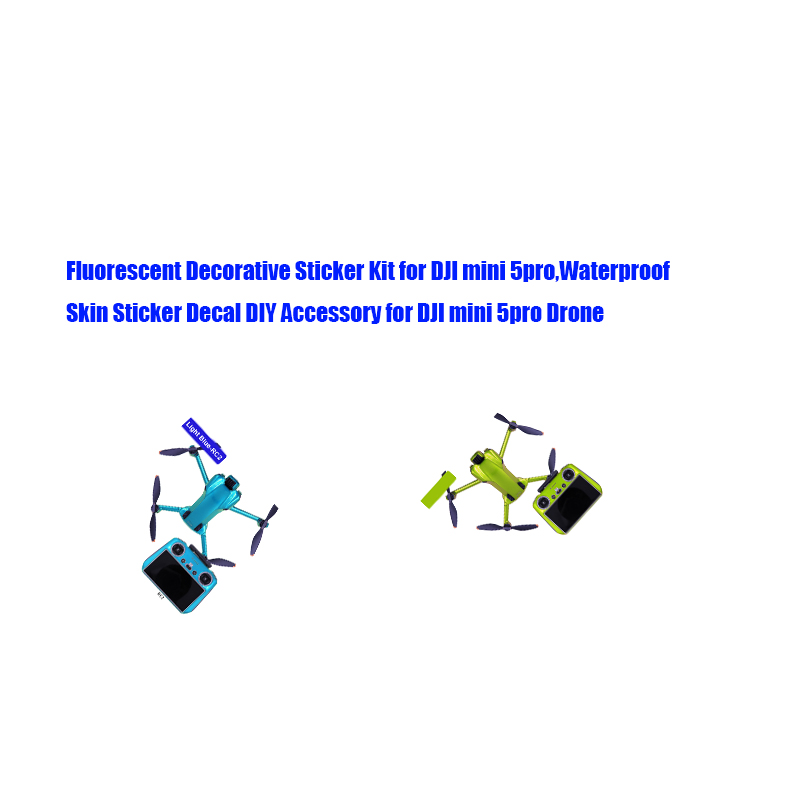 Fluorescent Decorative Sticker - Drone Kit Waterproof ulasan dan harga