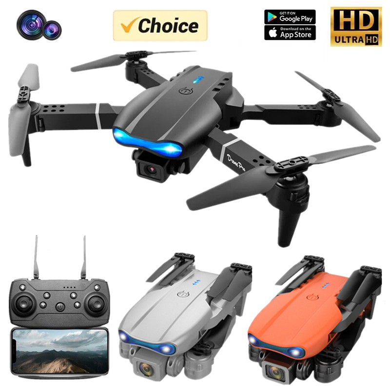 New Mini drone E99 4K WIFI HD  - Drone Kit Tricopter ulasan dan harga