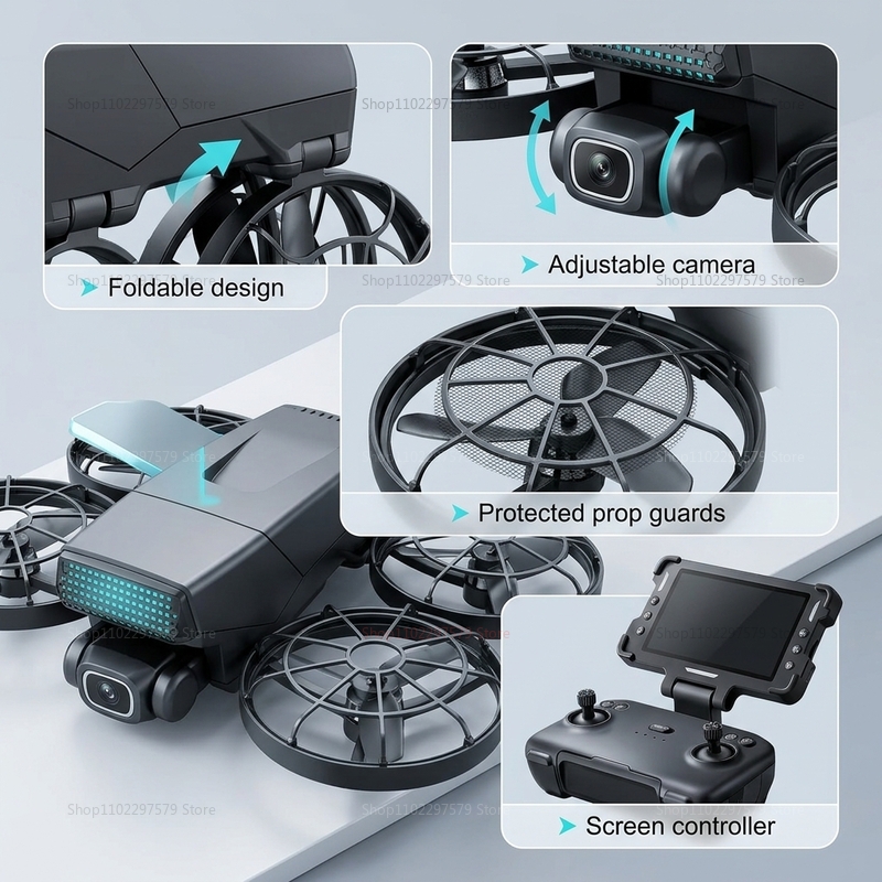 New Drones M8 GPS 8K Professio - Drone Kit Professional ulasan dan harga