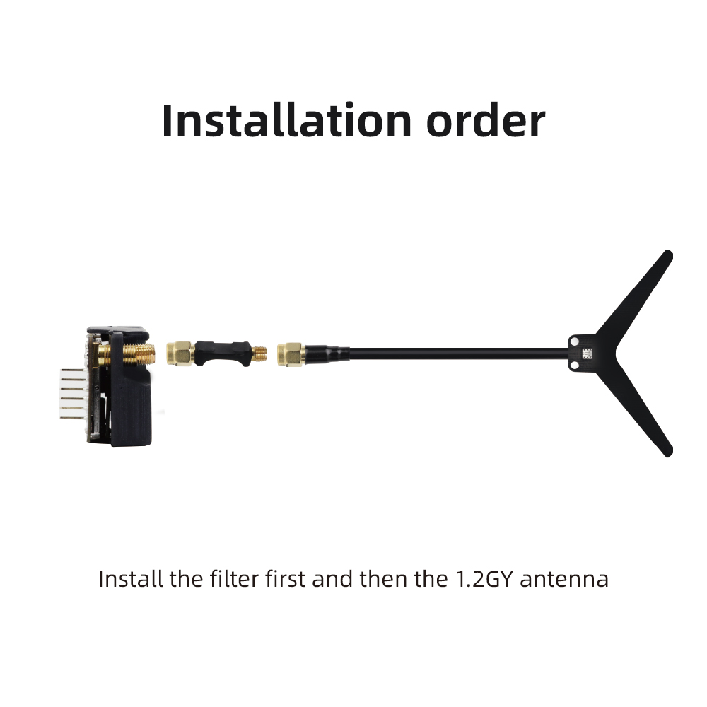 HGLRC 1.2G VRX Receiver Kit 8C - Drone Kit Long Range ulasan dan harga